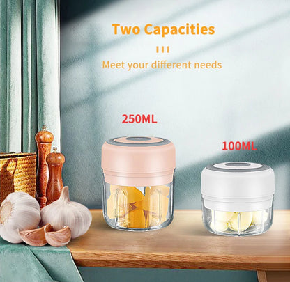 Meat Grinder Electric Garlic Crusher Food Chopper