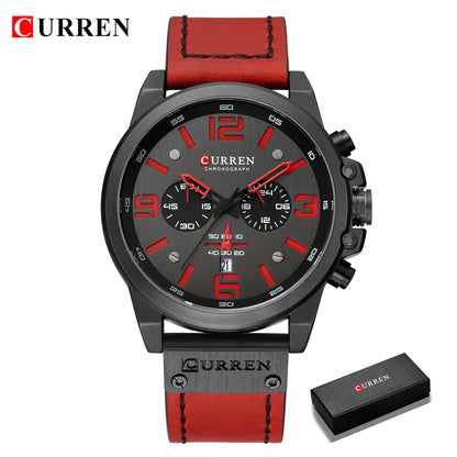CURREN Mens Watches Top Luxury Brand Sport Wrist Watch