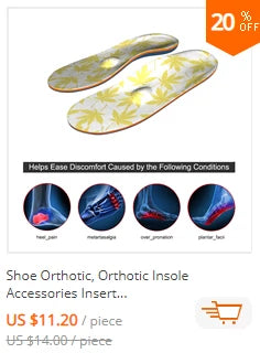 Plantar Fasciitis Orthopedic Sport Insole Arch Support Orthotic