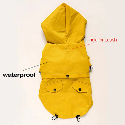 Waterproof Pet Dog Coat Windproof Raincoat