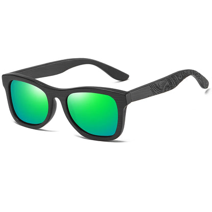 GM Handmade Brand Wooden Polarized Sunglasses Women Men