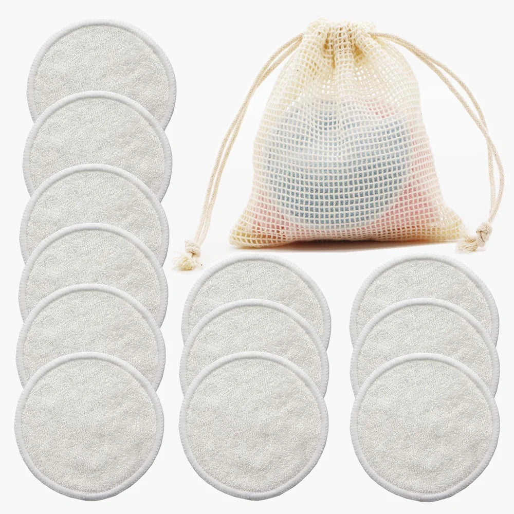 Reusable Bamboo Makeup Remover Pads