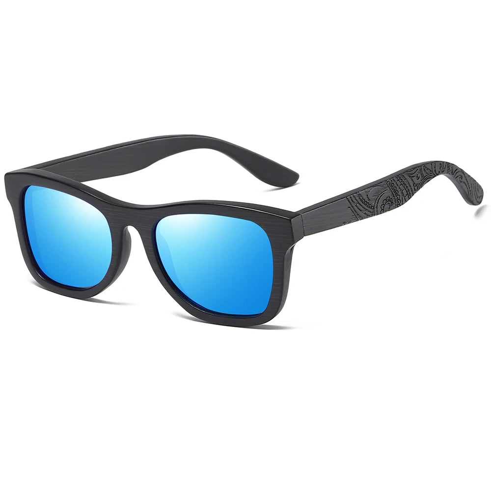 GM Handmade Brand Wooden Polarized Sunglasses Women Men