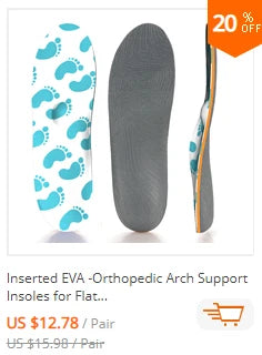 Plantar Fasciitis Orthopedic Sport Insole Arch Support Orthotic