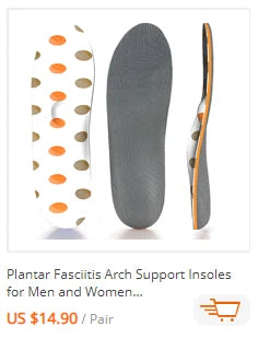 Plantar Fasciitis Orthopedic Sport Insole Arch Support Orthotic