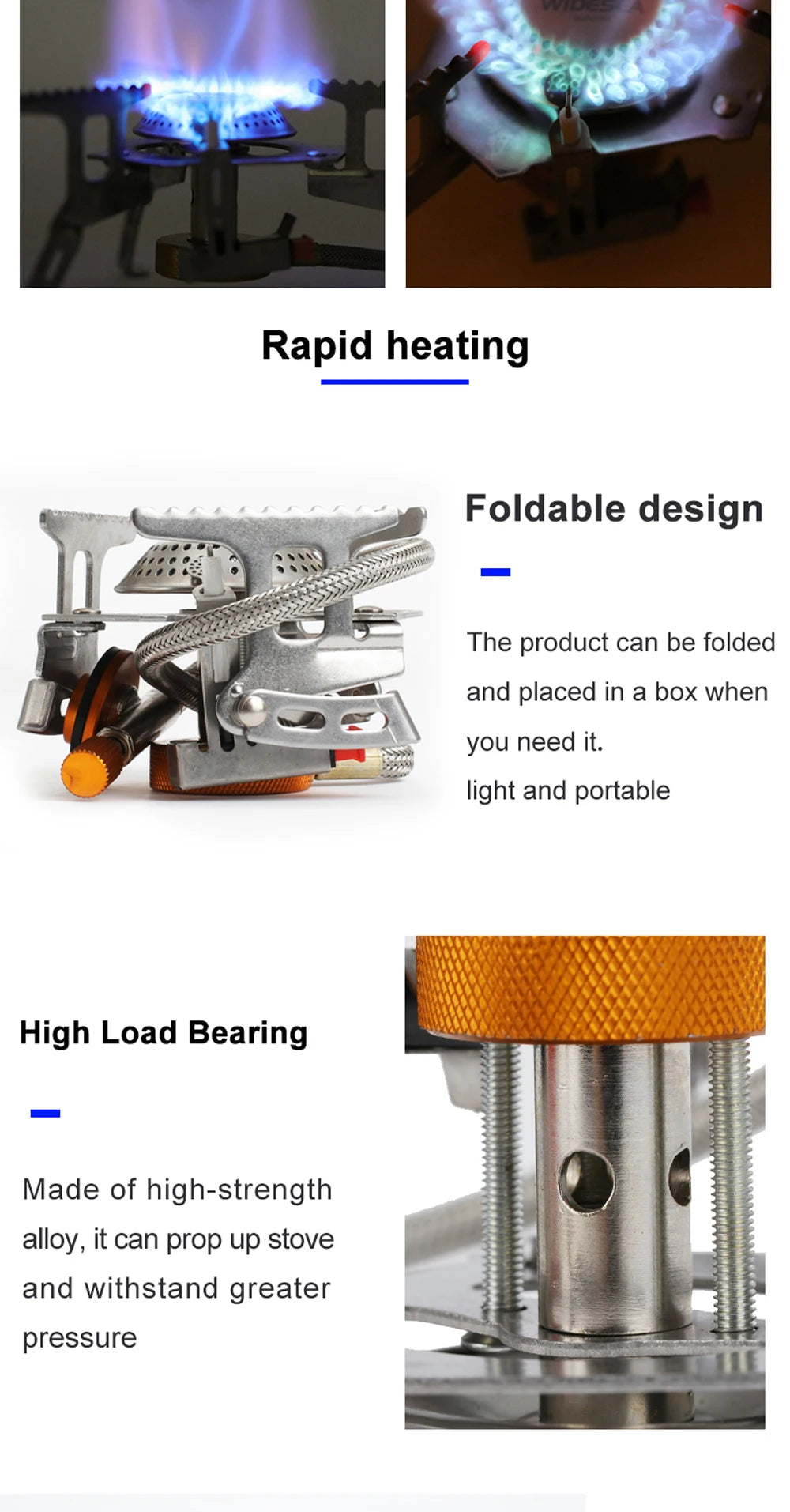 Camping Gas Stove Outdoor Tourist Burner
