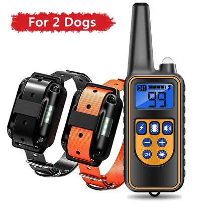 Electric Dog Training Collar Dog Anti Bark Waterproof