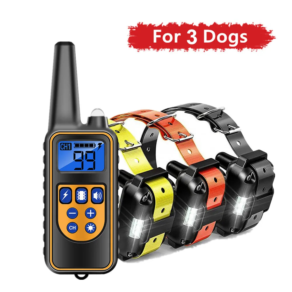 Electric Dog Training Collar Dog Anti Bark Waterproof