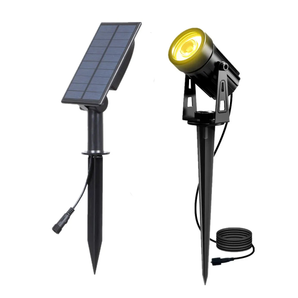 Solar Powered Spotlight IP65 Solar LED Light Outdoor