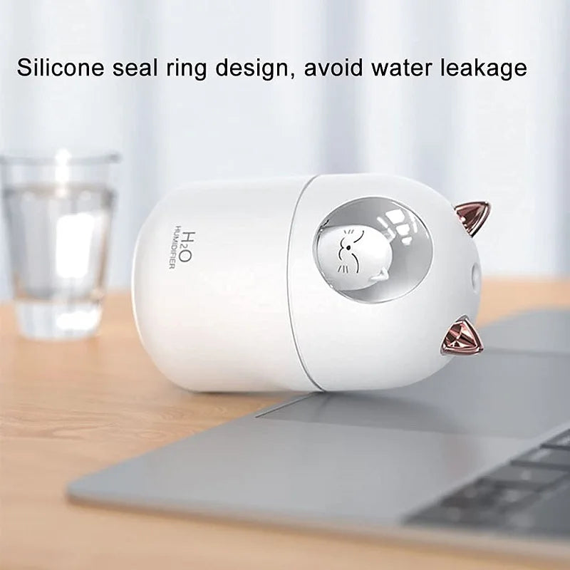 Mini Air Humidifier Portable Ultrasonic Aroma Essential Oil Diffuser