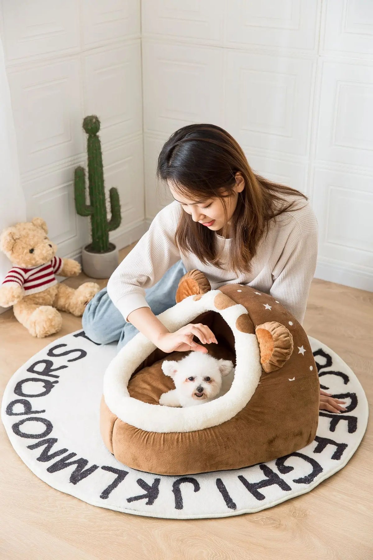 Foldable Pet House Puppy Kennel Mat for Dogs