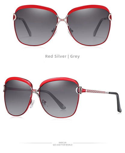 Polarized Ladies Sunglasses Women Gradient Lens