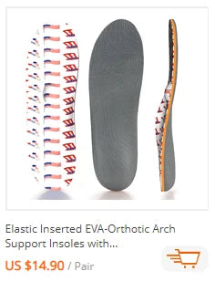 Plantar Fasciitis Orthopedic Sport Insole Arch Support Orthotic