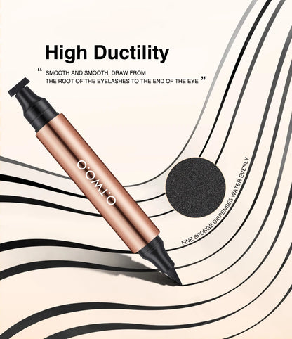 Eyeliner Stamp Black Liquid Eyeliner Pen Waterproof Fast Dry