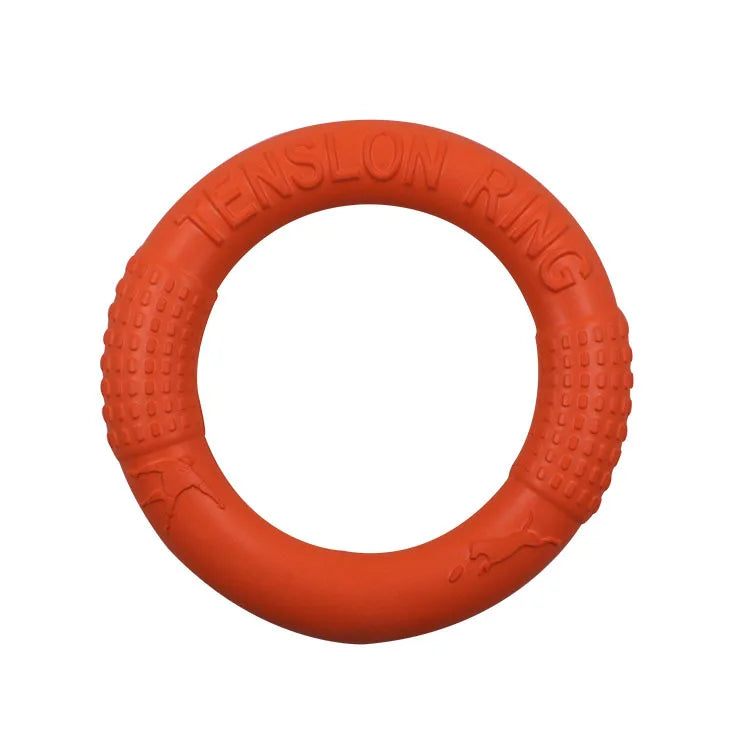 Pet Flying Discs EVA Training Ring Puller Resistant Bite