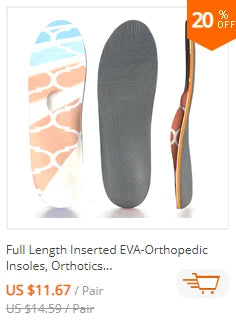 Plantar Fasciitis Orthopedic Sport Insole Arch Support Orthotic