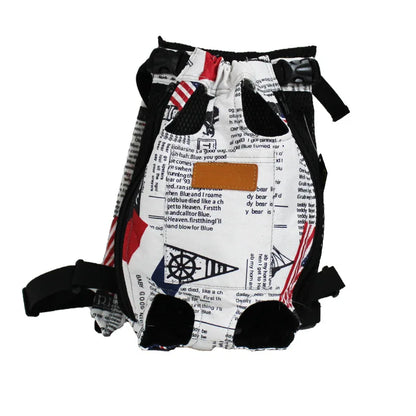Mesh Pet Dog Carrier Adjustable Backpack Breathable Outdoor