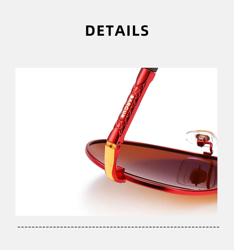 BARCUR Design Polarized Sunglasses for Men Women