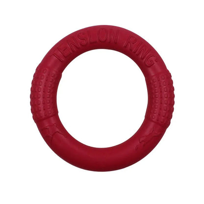 Pet Flying Discs EVA Training Ring Puller Resistant Bite
