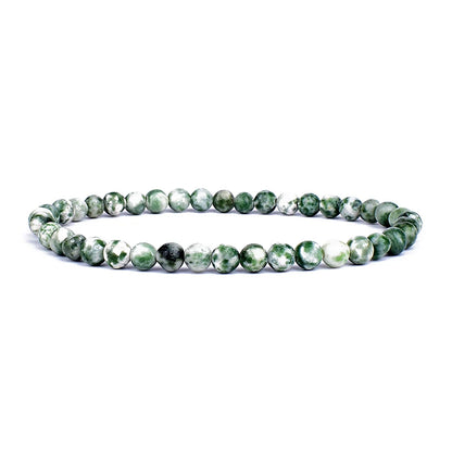 Mini Energy Charm Bracelet Natural Stone Beads Yoga Healing