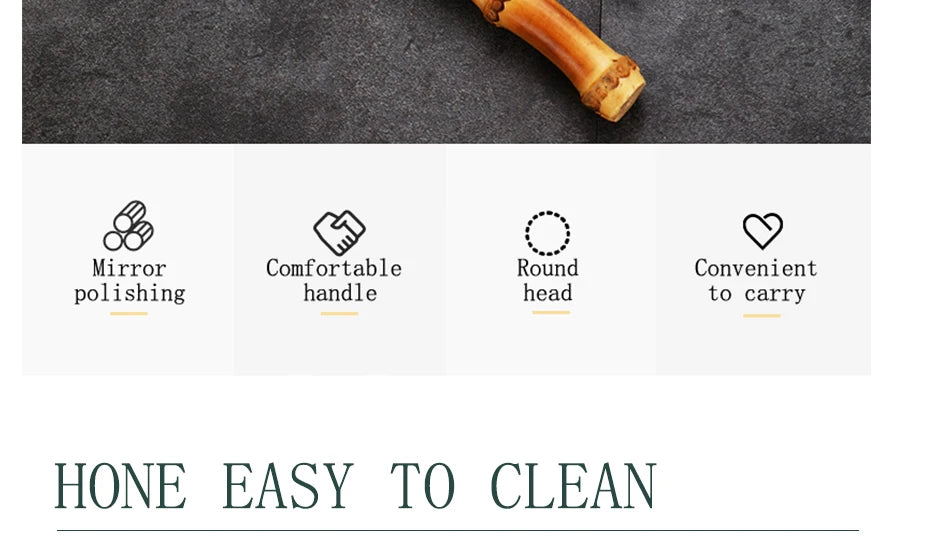 Natural Bamboo Handle Cutlery Set Tableware