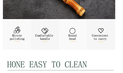 Natural Bamboo Handle Cutlery Set Tableware