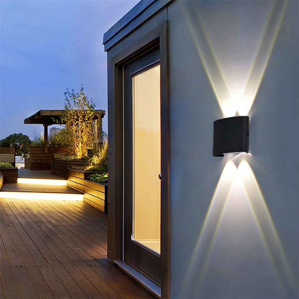 Led Wall Lamp outdoor Stair Light Fixture Bedside Loft