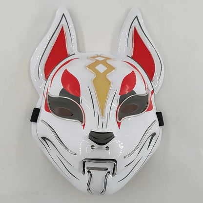 Glowing  Demon Slayer Mask Cosplay Japanese Cartoon