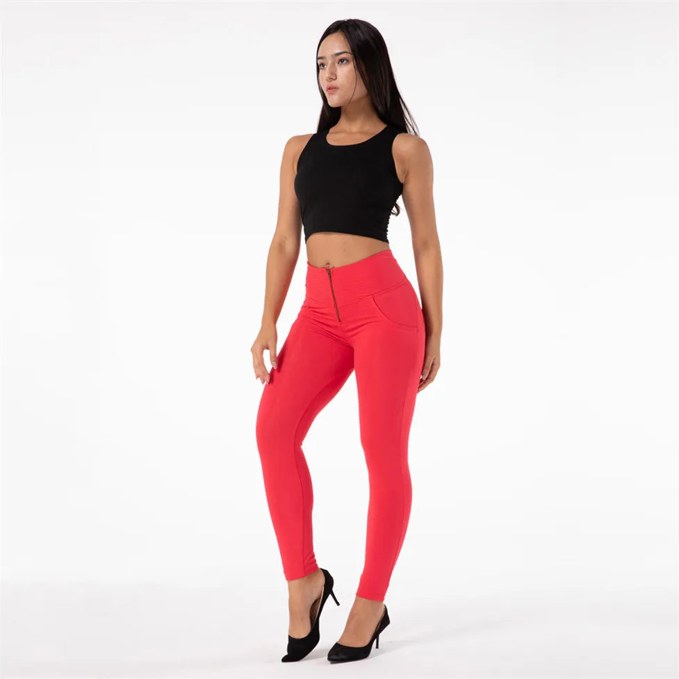 Melody High Waisted Compression Leggings Women Fitness