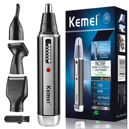 4in1 Rechargeable Nose Trimmer Beard Trimmer for Men
