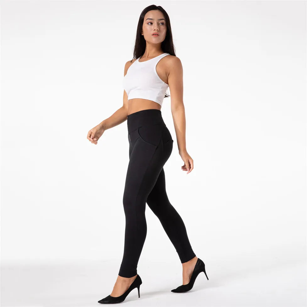 Melody High Waisted Compression Leggings Women Fitness