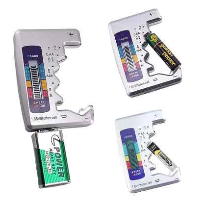 Digital Battery Tester LCD Display Button Cell Battery