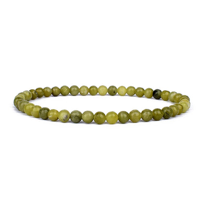 Mini Energy Charm Bracelet Natural Stone Beads Yoga Healing