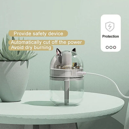 Mini Air Humidifier Portable Ultrasonic Aroma Essential Oil Diffuser