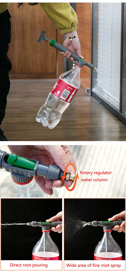 High Pressure Air Pump Manual Sprayer Head Nozzle