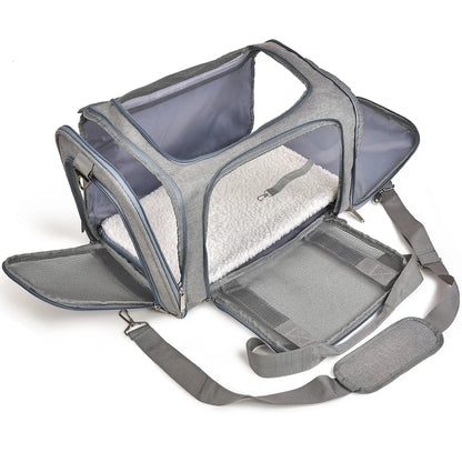 Dog Carrier Bag Soft Side Backpack Cat Pet Carriers