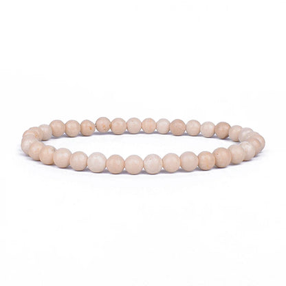 Mini Energy Charm Bracelet Natural Stone Beads Yoga Healing