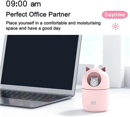 Mini Air Humidifier Portable Ultrasonic Aroma Essential Oil Diffuser