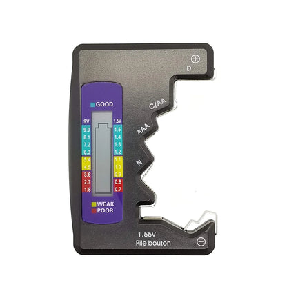 Digital Battery Tester LCD Display Button Cell Battery