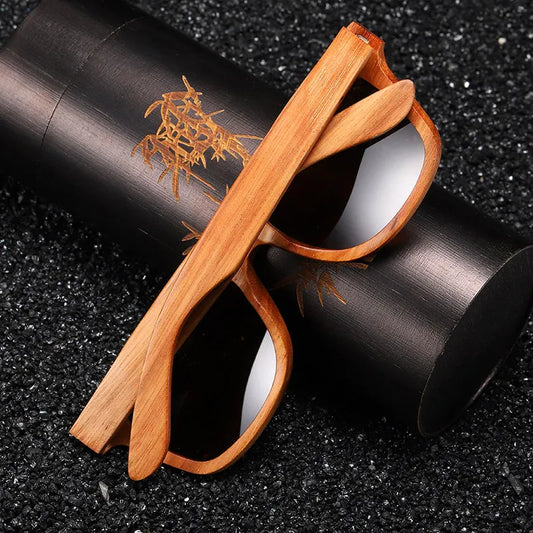 GM Natural Wood Sunglasses Polarized Wooden Sunglasses