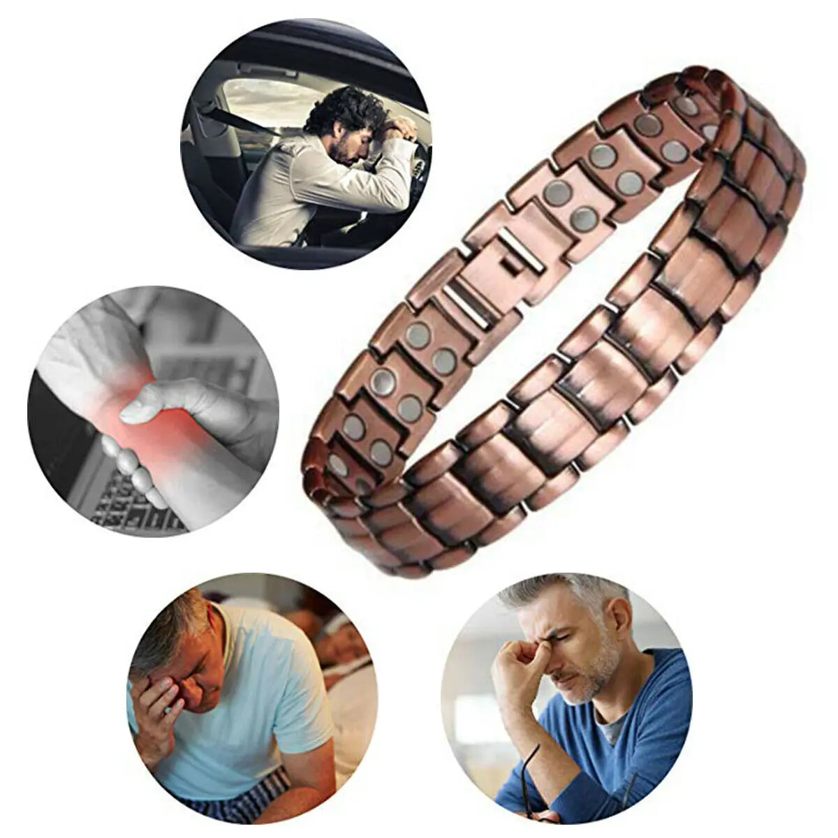 Double Strong Magnetic Therapy Bracelet
