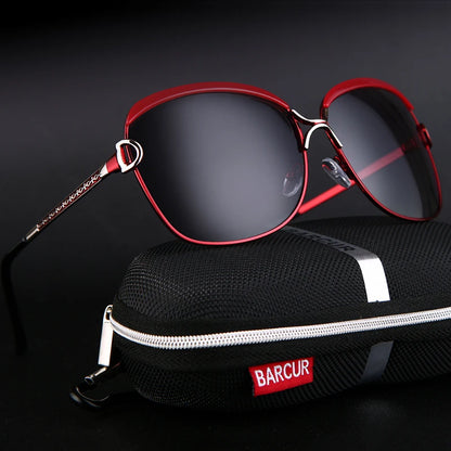 Polarized Ladies Sunglasses Women Gradient Lens
