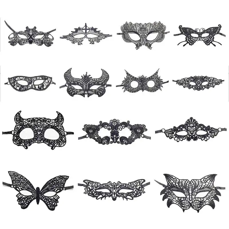 Sexy Lace Mask Women Eye Masquerade Halloween Party Masks