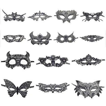 Sexy Lace Mask Women Eye Masquerade Halloween Party Masks