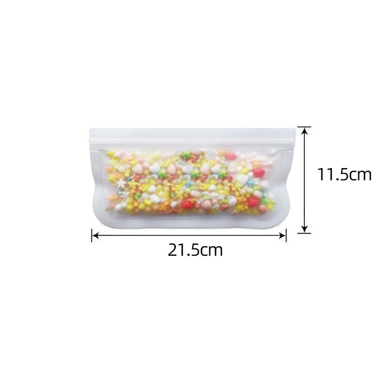 Silicone Food Storage Containers Reusable Food Bags