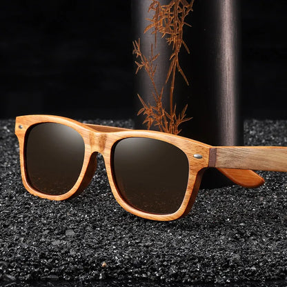 GM Natural Wood Sunglasses Polarized Wooden Sunglasses