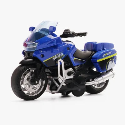 Car Model Alloy Pull Back Motorcycle Men's Locomotive