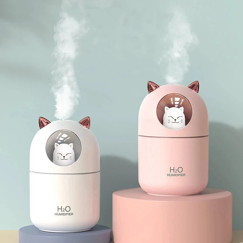 Mini Air Humidifier Portable Ultrasonic Aroma Essential Oil Diffuser
