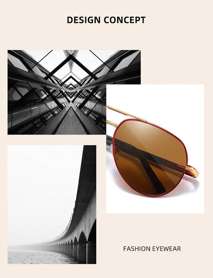 BARCUR Design Polarized Sunglasses for Men Women