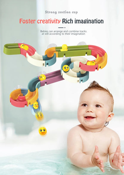 New Baby Bath Kids Toys Rainbow Shower Pipeline